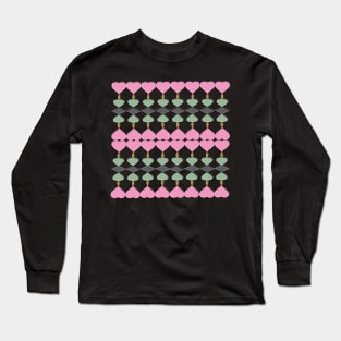 Hearts pattern Long Sleeve T-Shirt